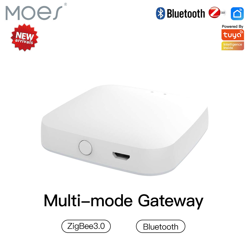 Smart Home Registration - Moes หลายโหมดสมาร์ทเกตเวย์ ZigBee บลูทูธไร้สาย, ฮับตาข่ายทำงานร่วมกับ Tuya