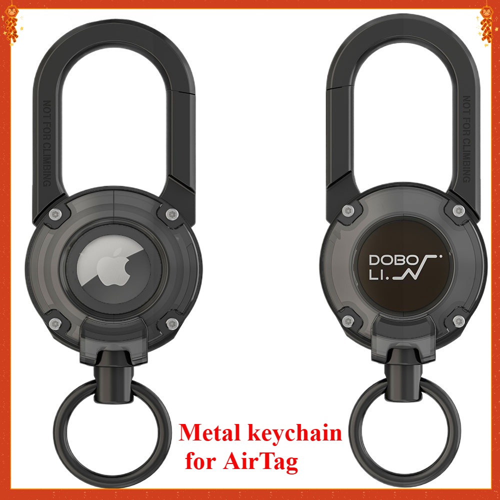 Smart Home Group - สําหรับ AirTag ผู้ถือพวงกุญแจ,รถ Fob พวงกุญแจ AirTag