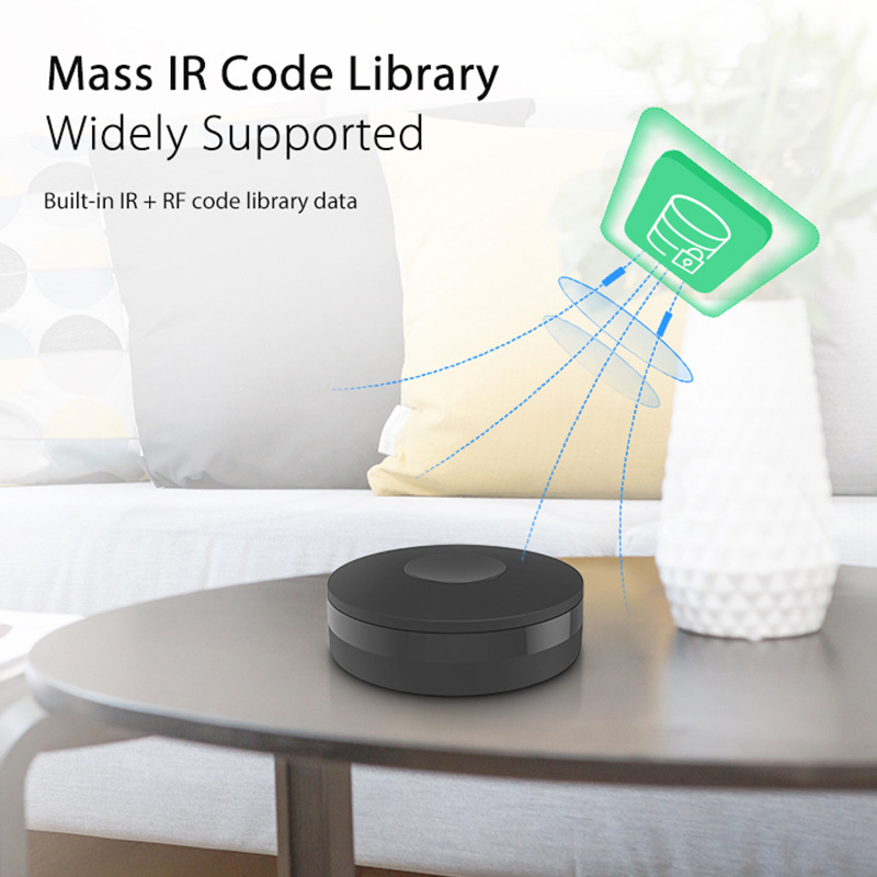 Smart Home Nas - กราฟฟิตี้ อินเทลลิเจนท์ ไวไฟ รีโมทคอนโทรลอินฟราเรดอเนกประสงค์ ฟังก์ชั่นการเรียนรู้ รองรับอุปกรณ์