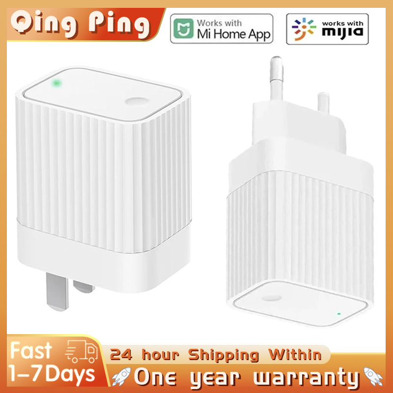 Smart Home Registration - Qingping บลูทูธเกตเวย์ Qingping ฮับ WiFi ระยะไกลดูข้อมูลย่อยอุปกรณ์เชื่อมต่ออัจฉริยะอุปกรณ์บ้านสำหรับ