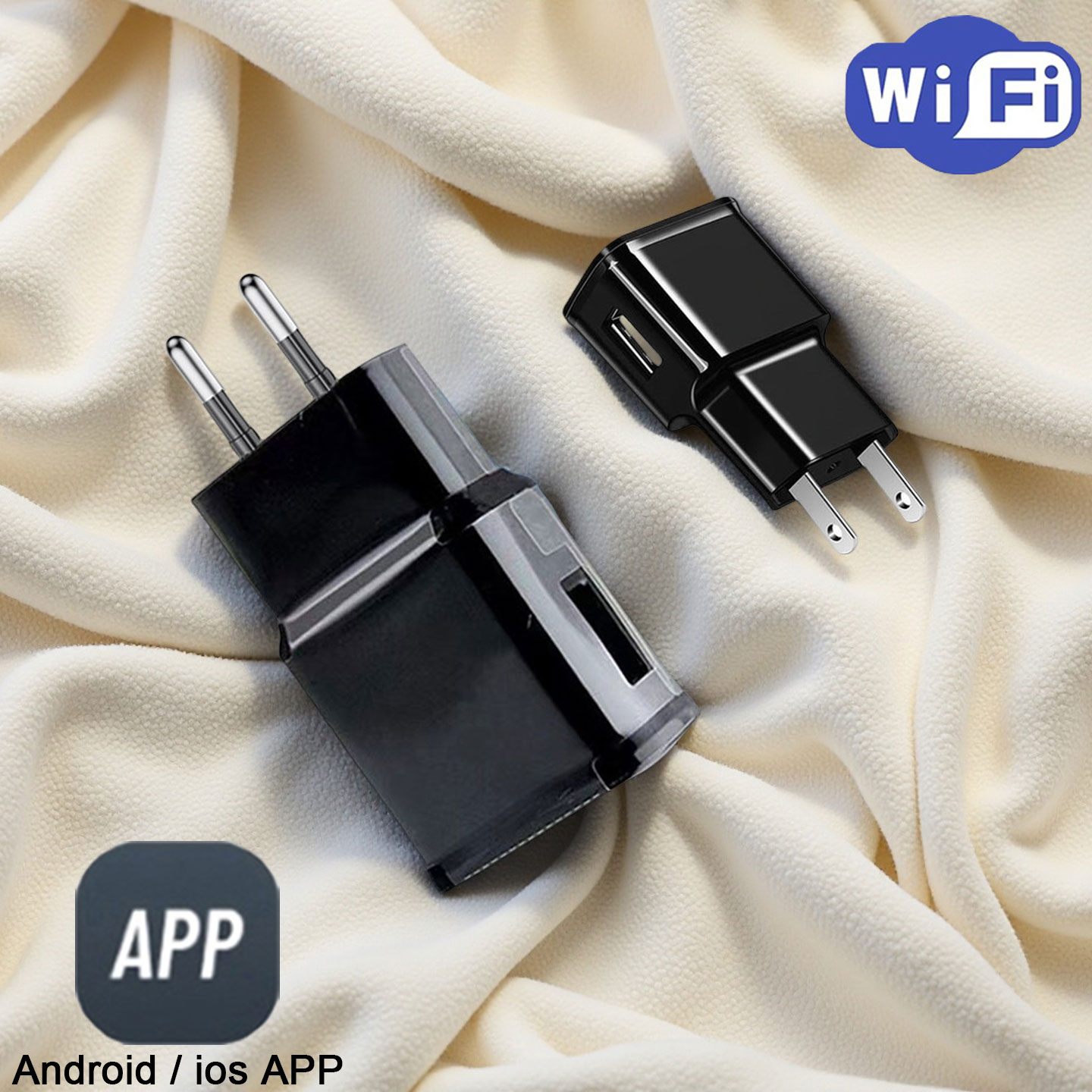 Smart Wall Socket - ปลั๊กอัจฉริยะอเนกประสงค์แบบยุโรปและอเมริกา รองรับการควบคุมผ่าน WIFI, iOS และ Android