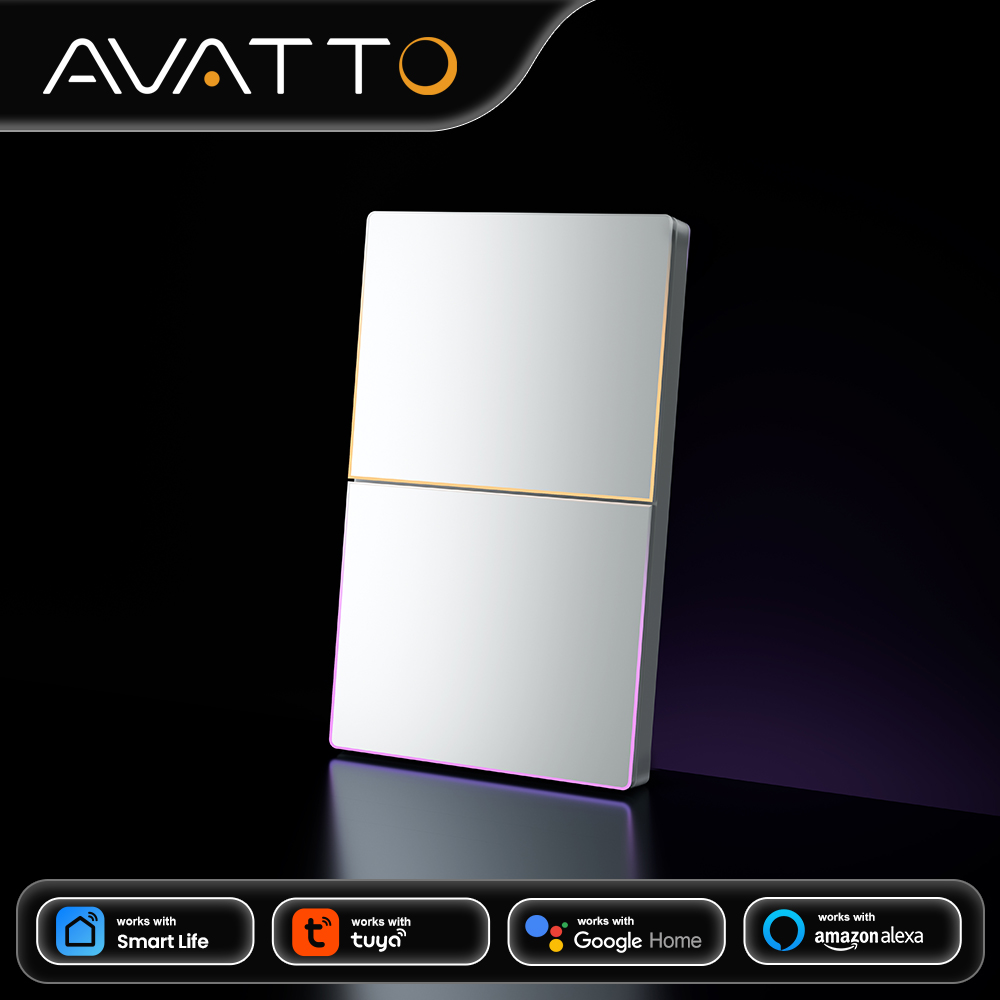 Smart Home Google Assistant - สวิตช์ไฟอัจฉริยะ WiFi แบบ 1/2/3/4 ช่อง AVATTO,
