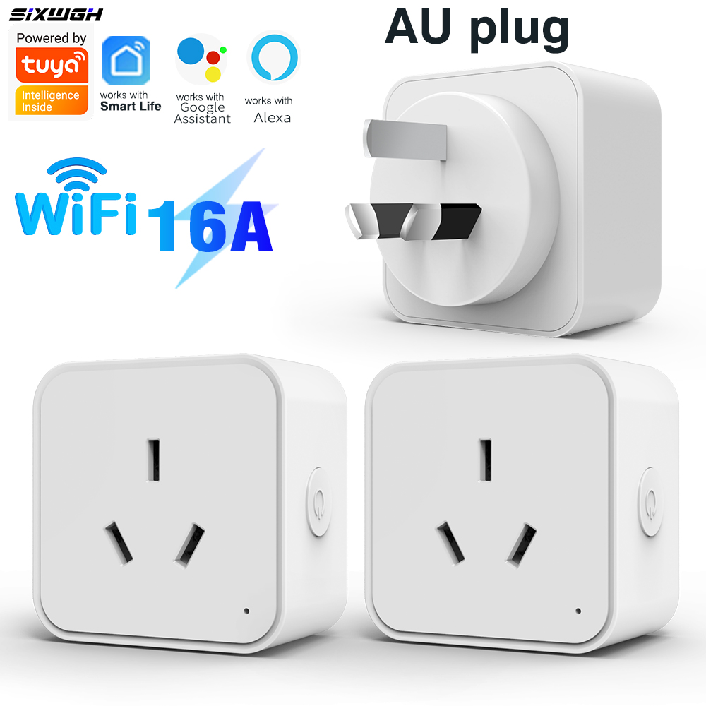 Smart Wall Socket - ปลั๊กอัจฉริยะ WiFi Tuya แบบ AU, ปลั๊กนิวซีแลนด์พร้อมระบบตรวจสอบพลังงาน,