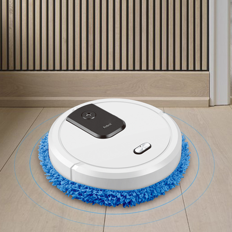 Smart Home Appliances - ใหม่ เครื่องดูดฝุ่นหุ่นยนต์กวาดและถูพื้นอัจฉริยะ หุ่นยนต์ถูพื้นแบบแห้งและเปียก เครื่องใช้ในบ้านแบบชาร์จไฟได้พร้อมสเปรย์เพิ่มความชื้น