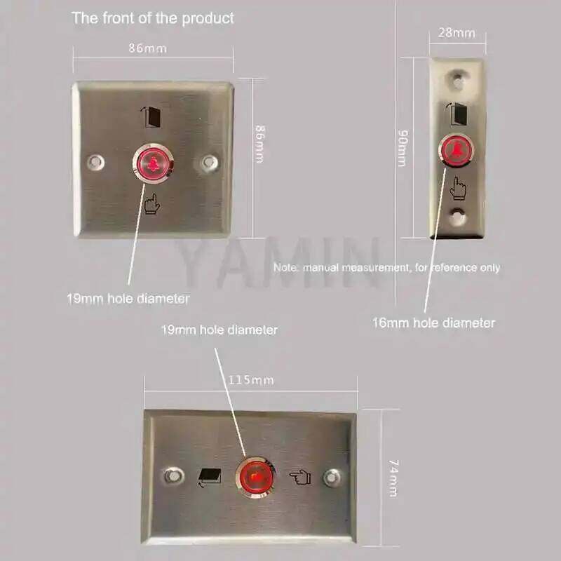 16/19 มม.ประตู Bell Momentary  - Smart Light Switch บทวิจารณ์และราคา
