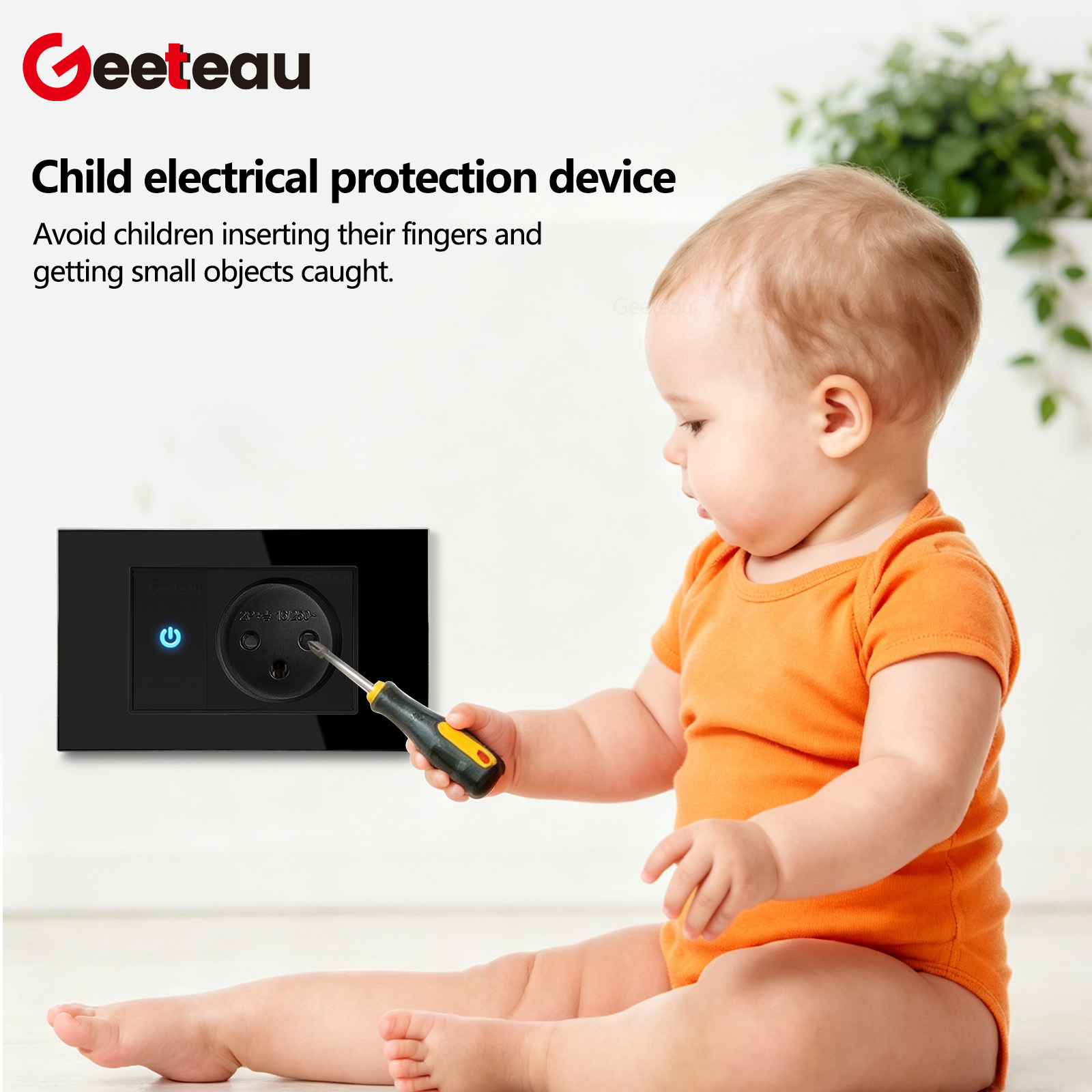 เต้ารับไฟฟ้าอัจฉริยะ Geeteau I - Smart Wall Socket บทวิจารณ์และราคา