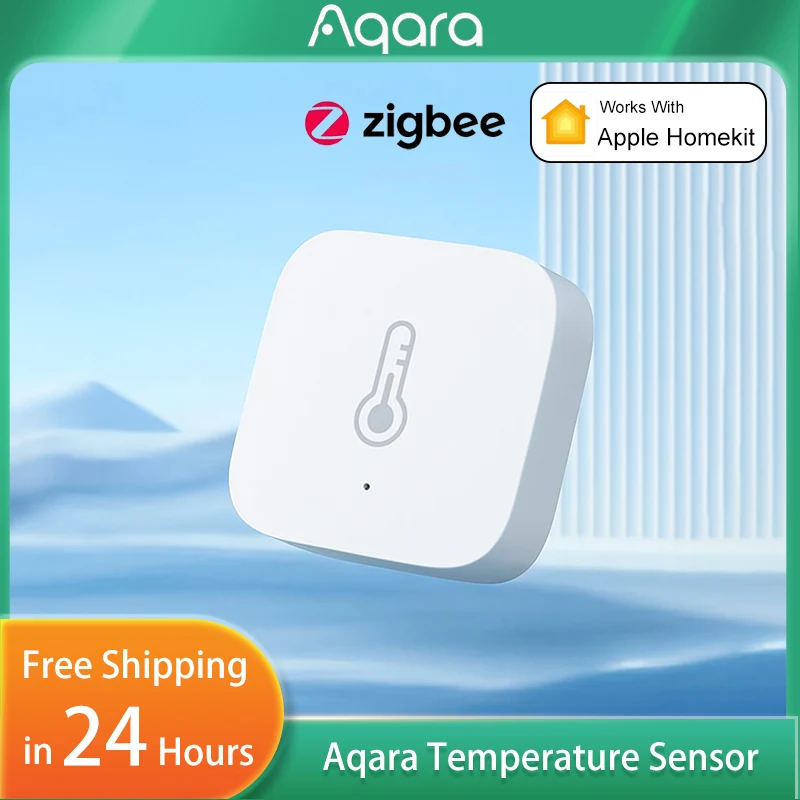 เซ็นเซอร์วัดอุณหภูมิ Aqara Zig - Smart Home Group บทวิจารณ์และราคา