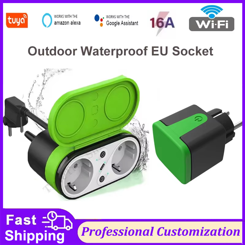 ปลั๊กไฟอัจฉริยะ Tuya EU 16A Wi - Smart Wall Socket บทวิจารณ์และราคา