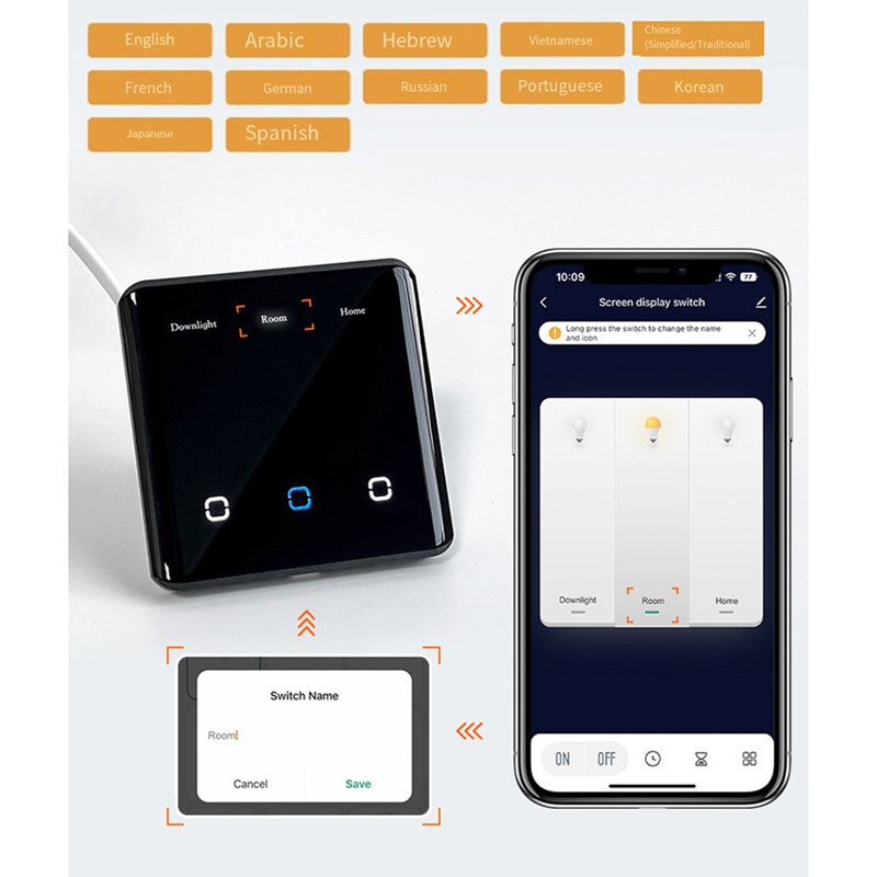 สวิตช์ไฟอัจฉริยะไร้สาย TUYA Sm - Smart Light Switch บทวิจารณ์และราคา