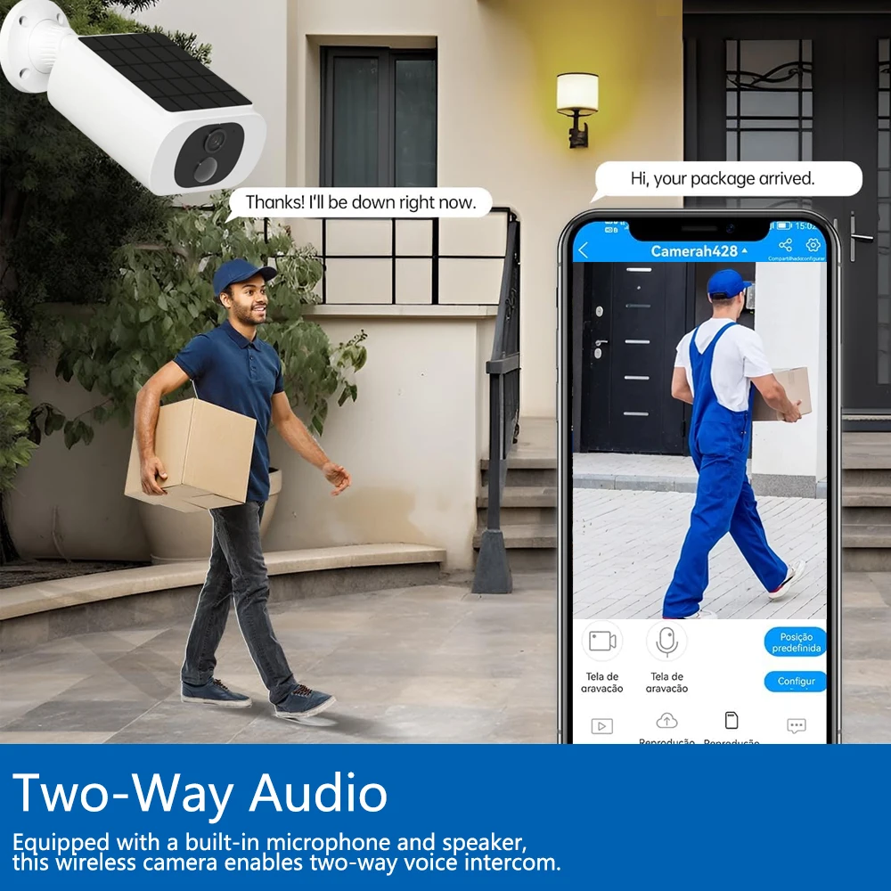 กล้องวงจรปิดไร้สาย 5MP Tuya Sm - Smart Home Outdoor Camera บทวิจารณ์และราคา