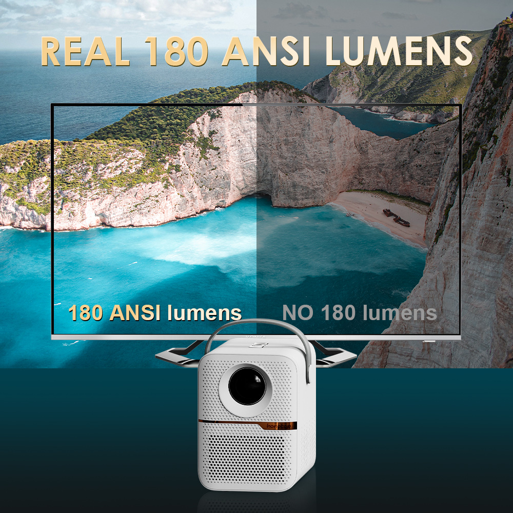P10 สมาร์ทมินิโปรเจคเตอร์ 300A - Smart Home X10 บทวิจารณ์และราคา