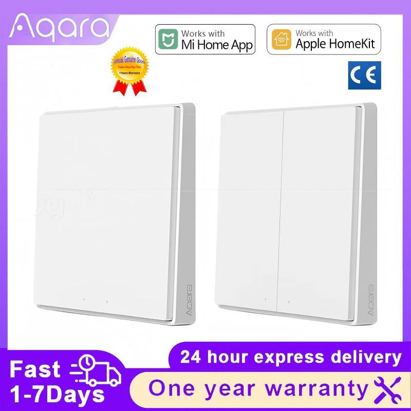 สวิตช์ติดผนังอัจฉริยะ Aqara D1 - Smart Home Group บทวิจารณ์และราคา