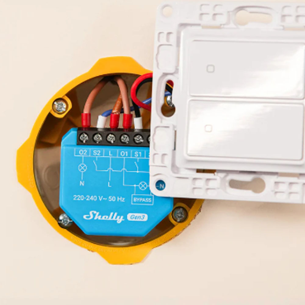 สวิตช์อัจฉริยะ Shelly 2L Gen3  - Smart Light Switch บทวิจารณ์และราคา