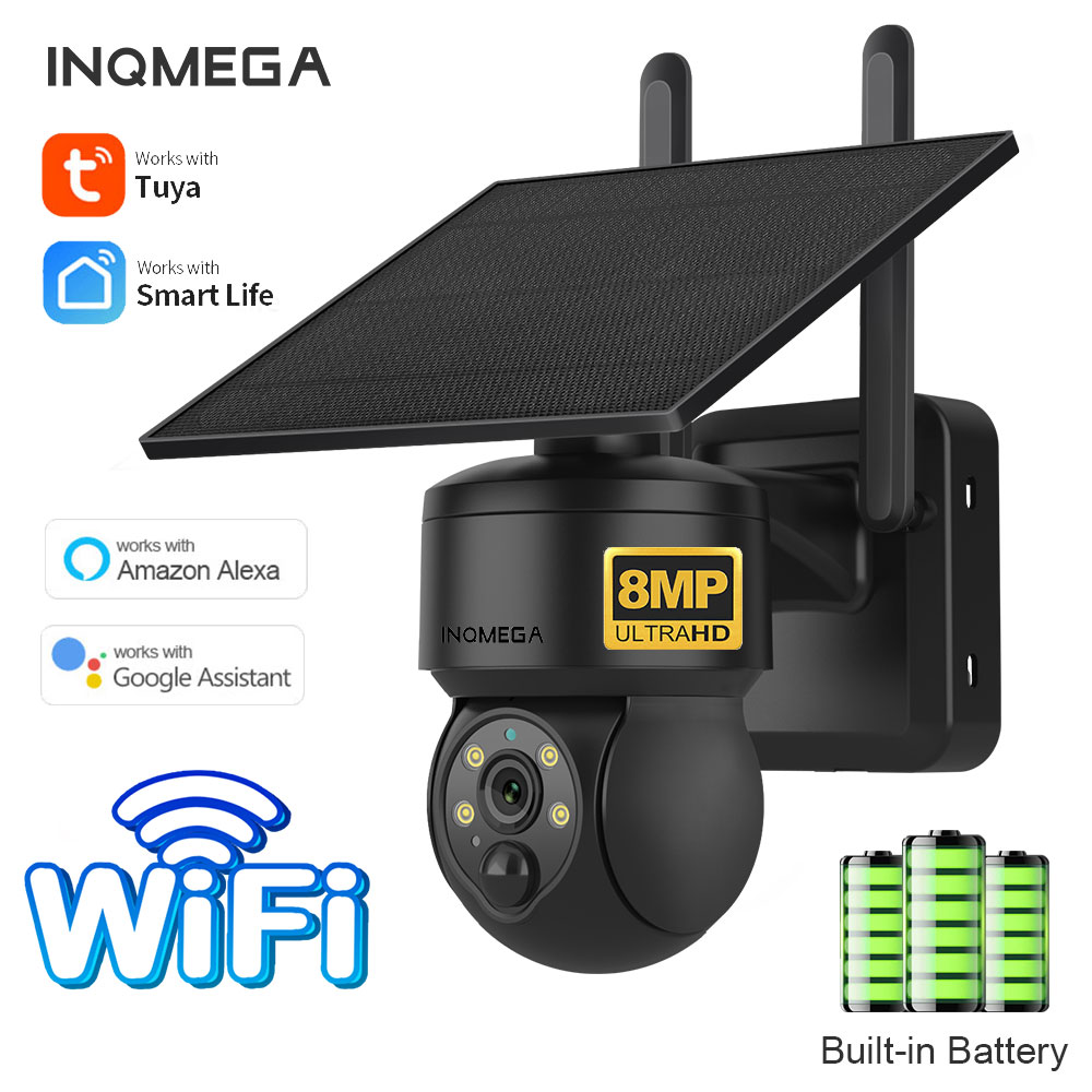 INQMEGA 8MP TUYA พลังงานแสงอาท - Smart Home Outdoor Camera บทวิจารณ์และราคา