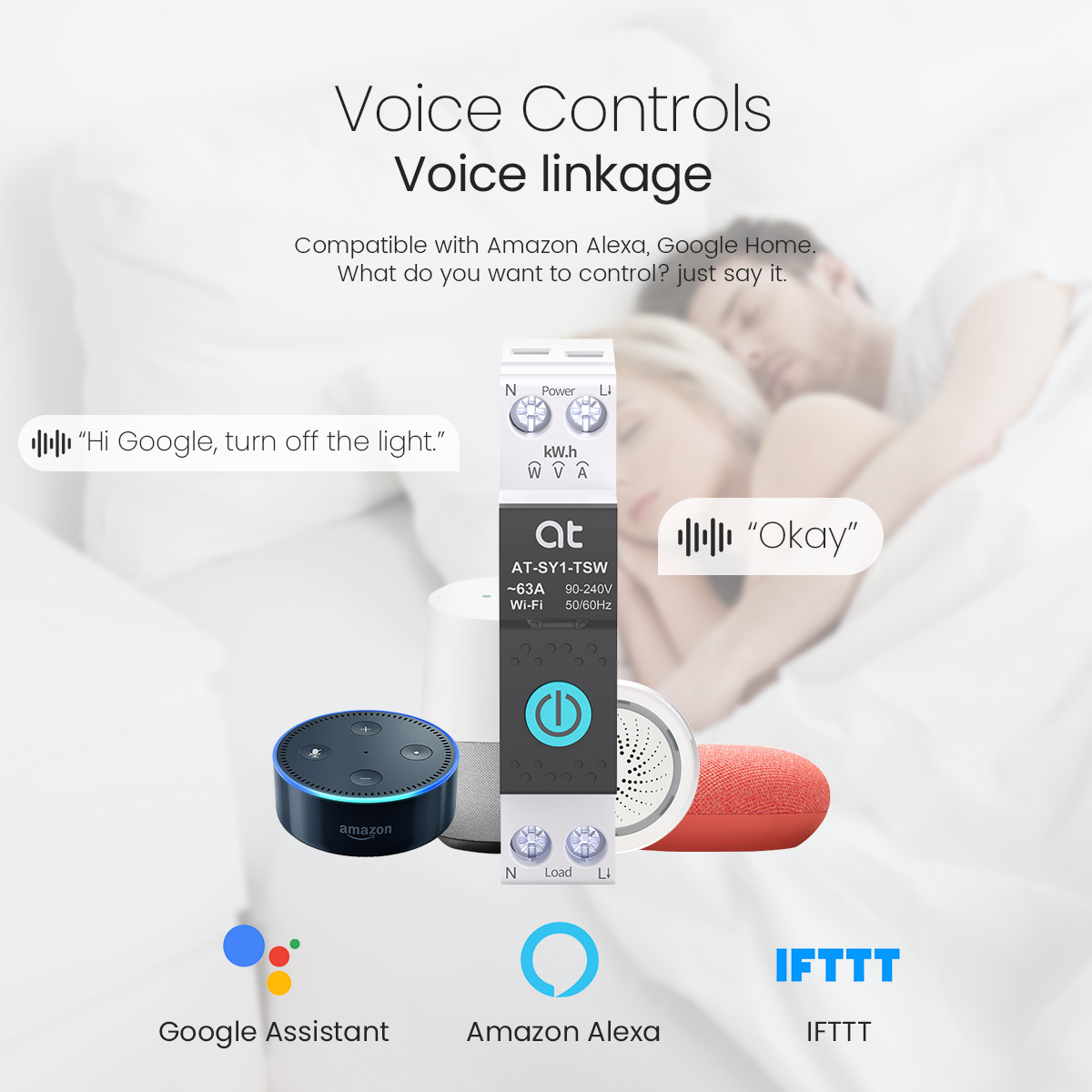 เบรกเกอร์วงจรไฟฟ้าอัจฉริยะ Tuy - Smart Light Switch บทวิจารณ์และราคา