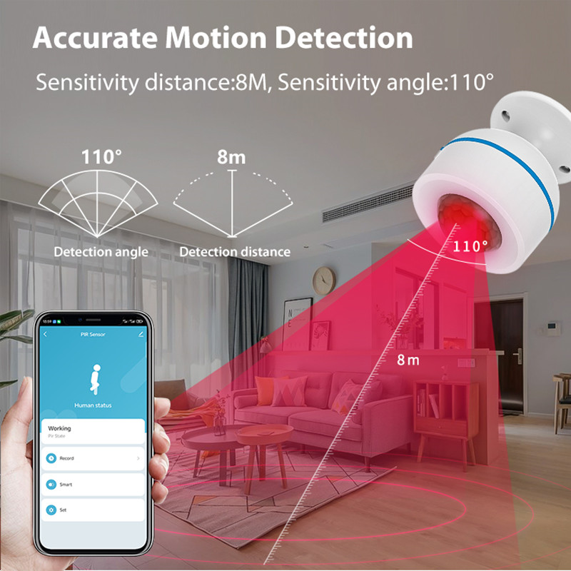 เซ็นเซอร์ตรวจจับความเคลื่อนไหว - Smart Home Nas บทวิจารณ์และราคา