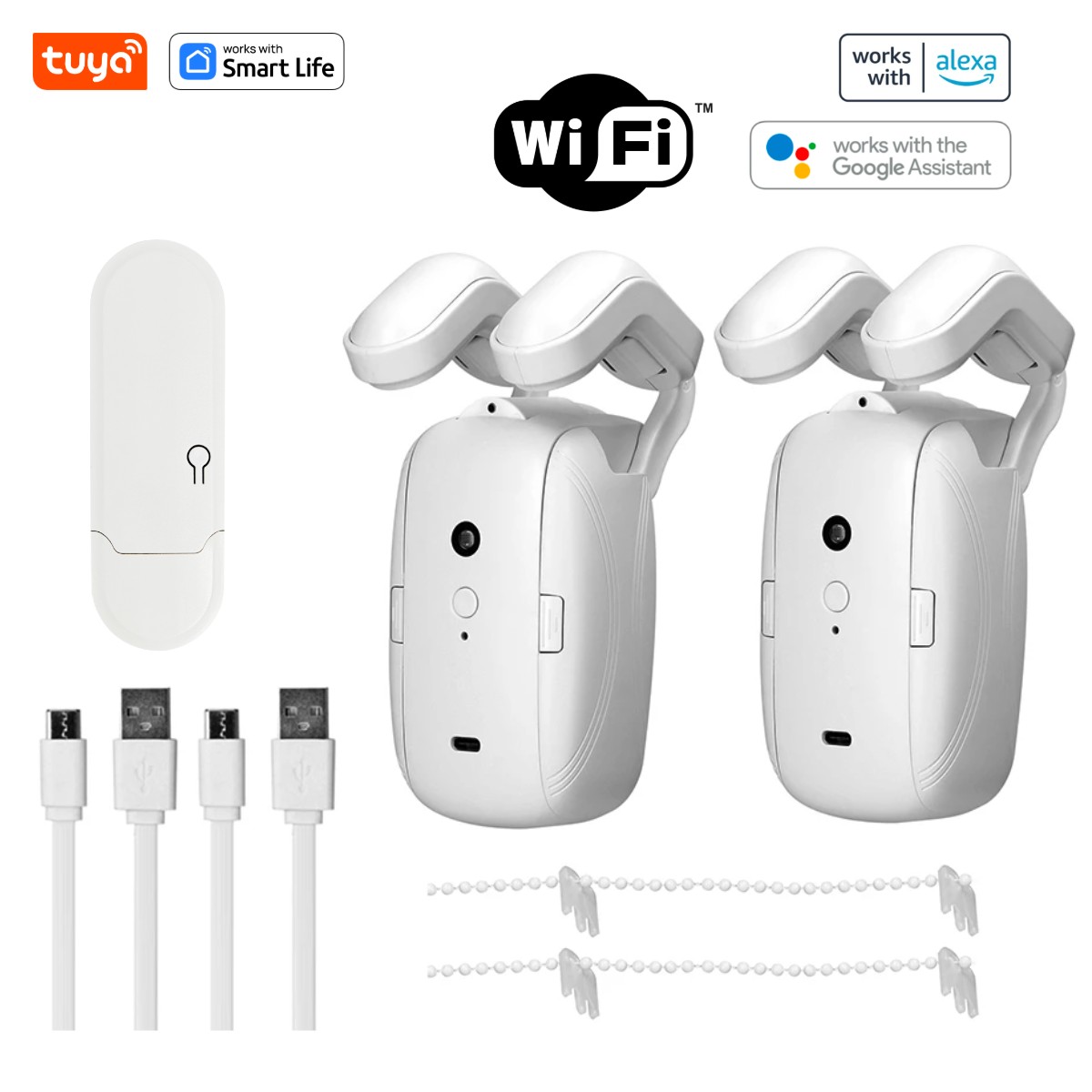 1/2 ชิ้น หุ่นยนต์ม่านอัจฉริยะ  - Smart Home Registration บทวิจารณ์และราคา