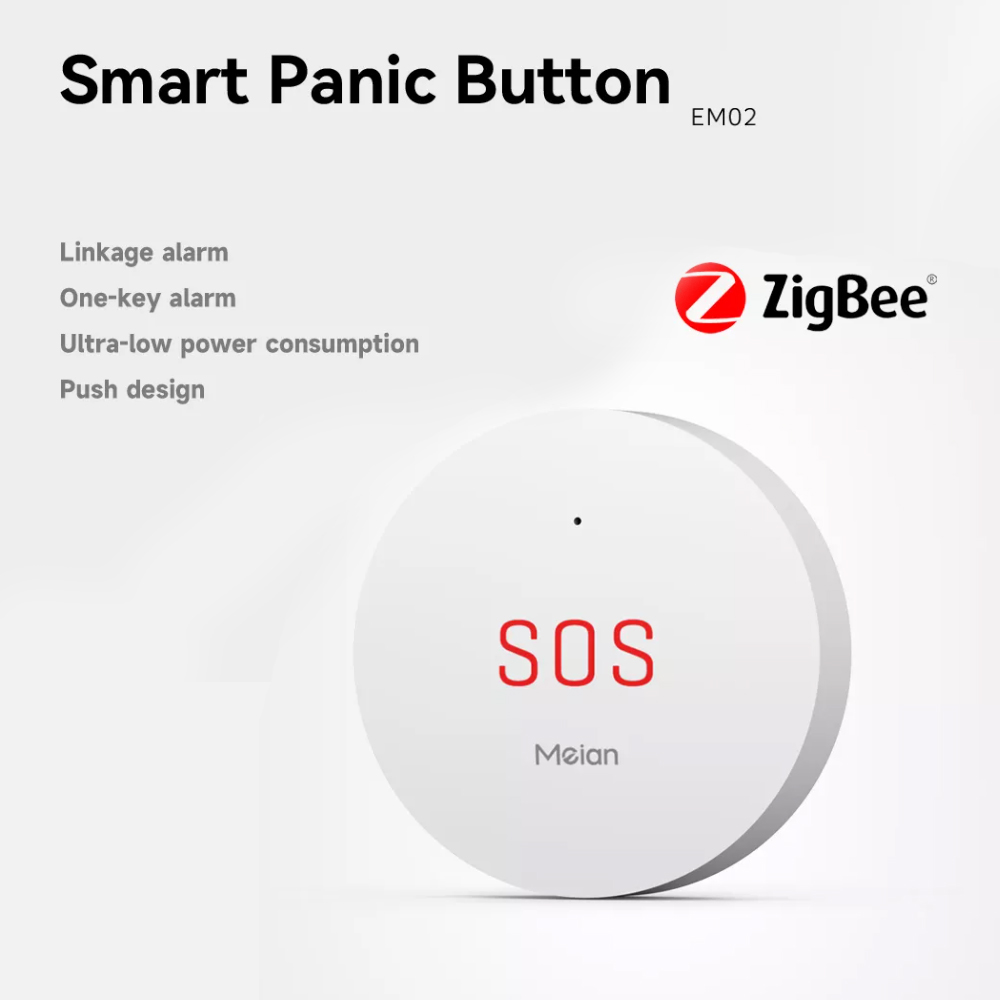 Zigbee Tuya ปุ่มฉุกเฉิน SOS คว - Smart Home Registration บทวิจารณ์และราคา