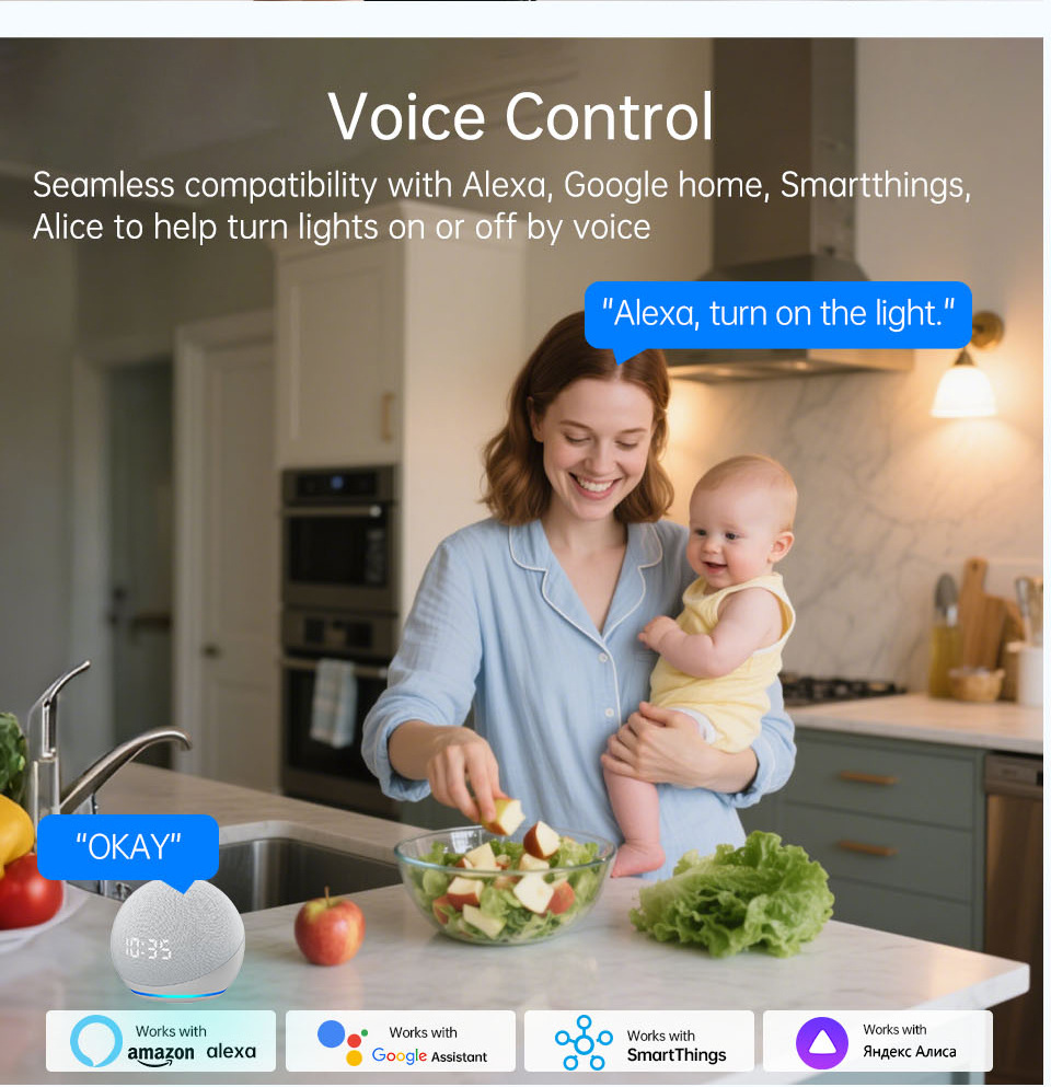 สวิตช์ไฟติดผนังแบบสัมผัส 1 2 3 - Smart Light Switch บทวิจารณ์และราคา