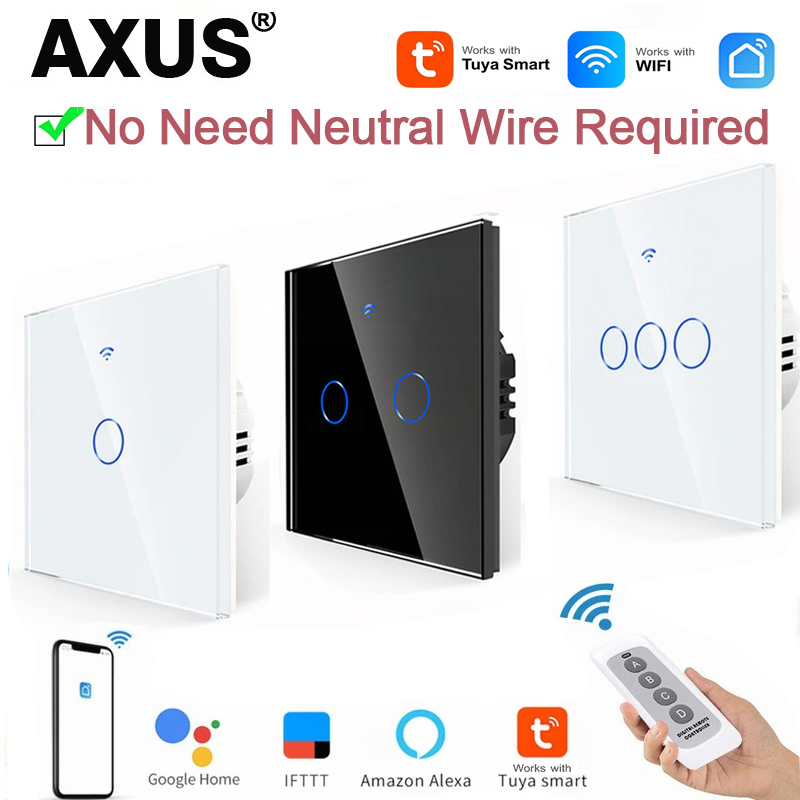 AXUS EU WiFi สวิตช์ไฟอัจฉริยะไ - Smart Light Switch บทวิจารณ์และราคา