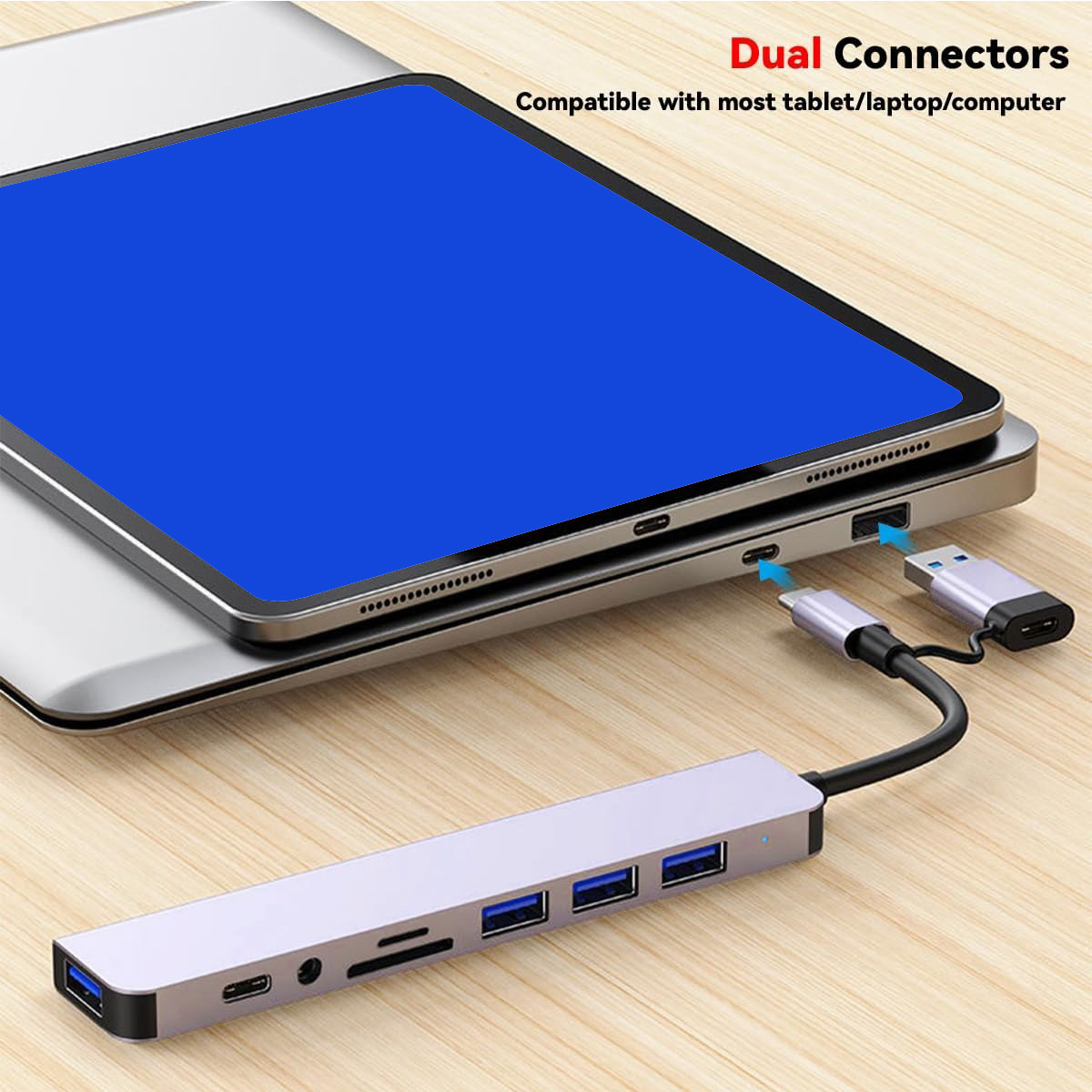 ฮับ USB C 8 in 2 ตัวแปลงมัลติพ - Smart Home Hub 2 บทวิจารณ์และราคา