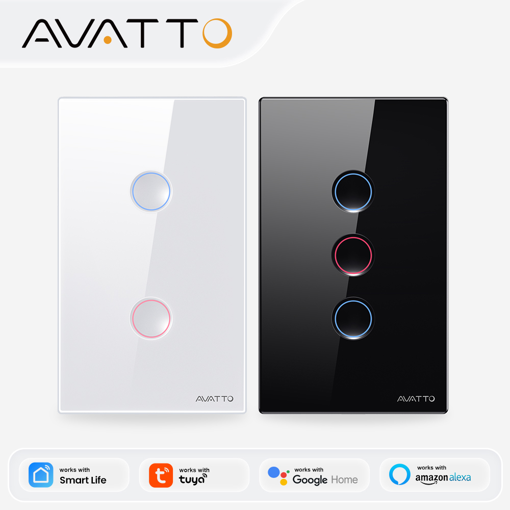 AVATTO 1/2/3/4 Gang ZigBee สวิ - Smart Light Switch บทวิจารณ์และราคา
