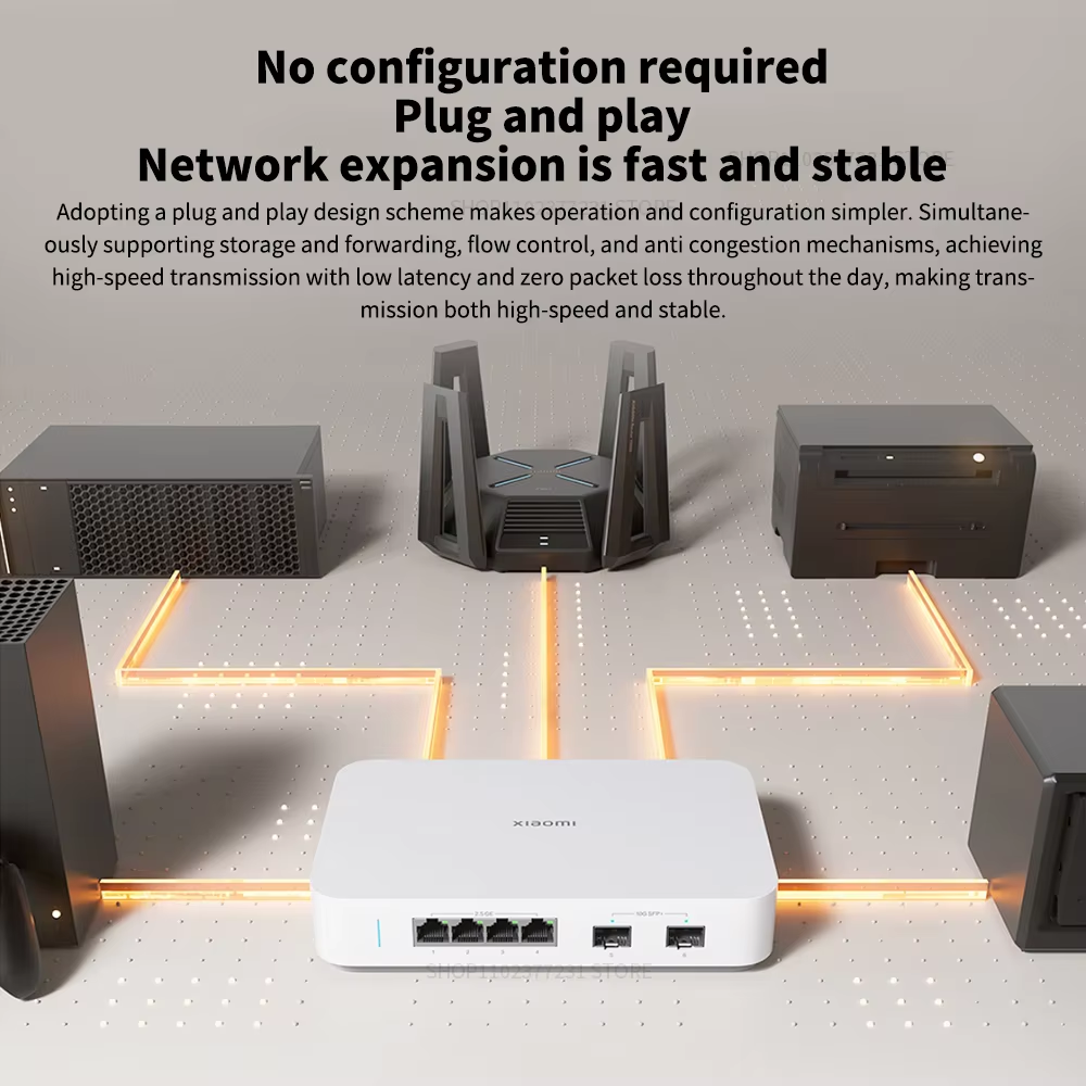 ใหม่เสี่ยวหมี่ 10G อีเธอร์เน็ต - Smart Home Hub 2 บทวิจารณ์และราคา