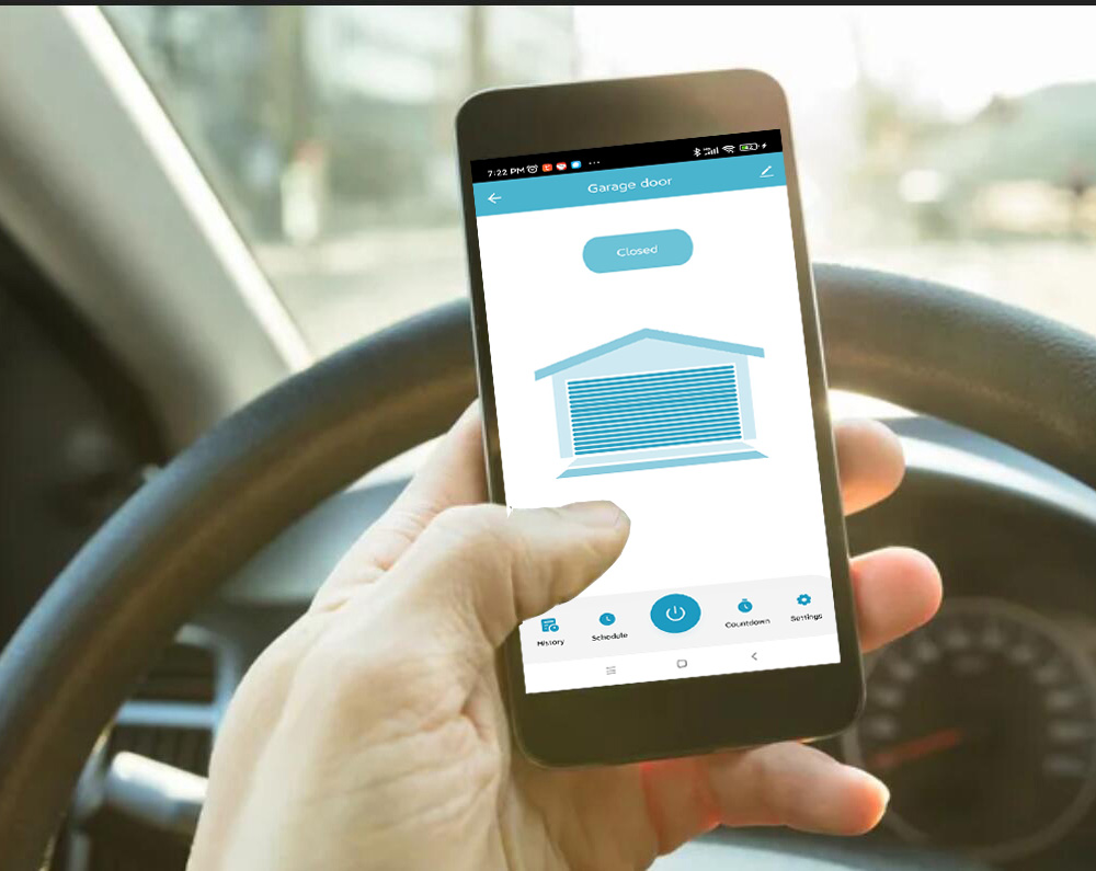 ตัวควบคุมที่เปิดประตูโรงรถอัจฉ - Smart Home Registration บทวิจารณ์และราคา