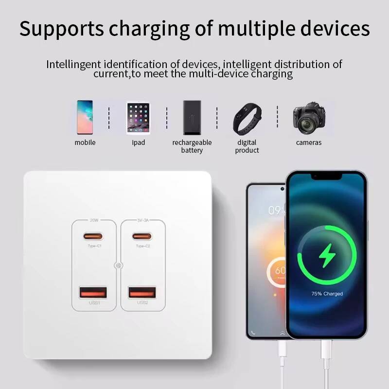 ปลั๊กไฟติดผนัง Herepow พร้อมพอ - Smart Wall Socket บทวิจารณ์และราคา