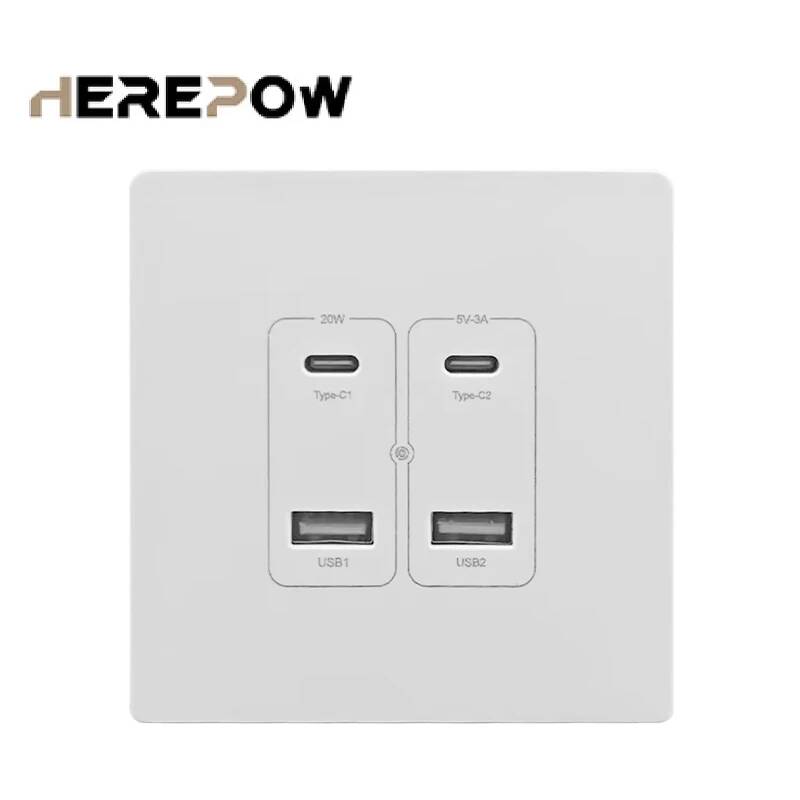 ปลั๊กไฟติดผนัง Herepow พร้อมพอ - Smart Wall Socket บทวิจารณ์และราคา