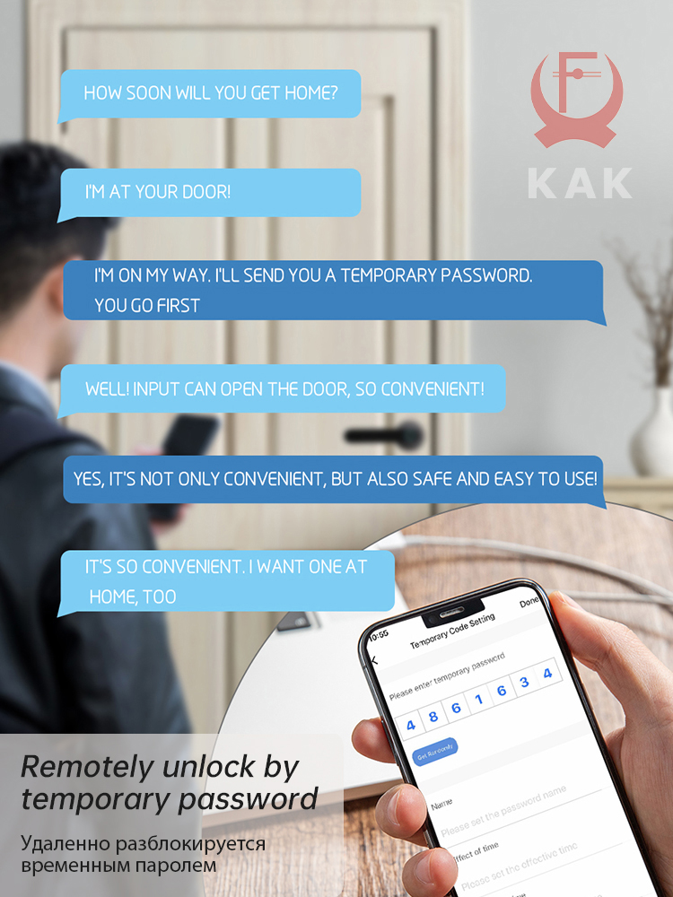 KAK ล็อคประตูลายนิ้วมือสมาร์ทส - Smart Home Registration บทวิจารณ์และราคา