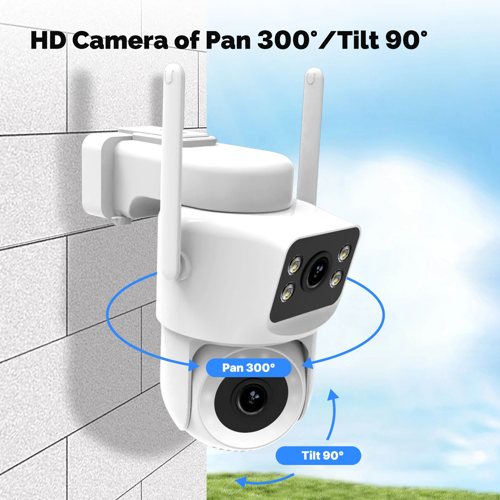 Moes Tuya สมาร์ท WiFi กล้องรัก - Smart Home Outdoor Camera บทวิจารณ์และราคา