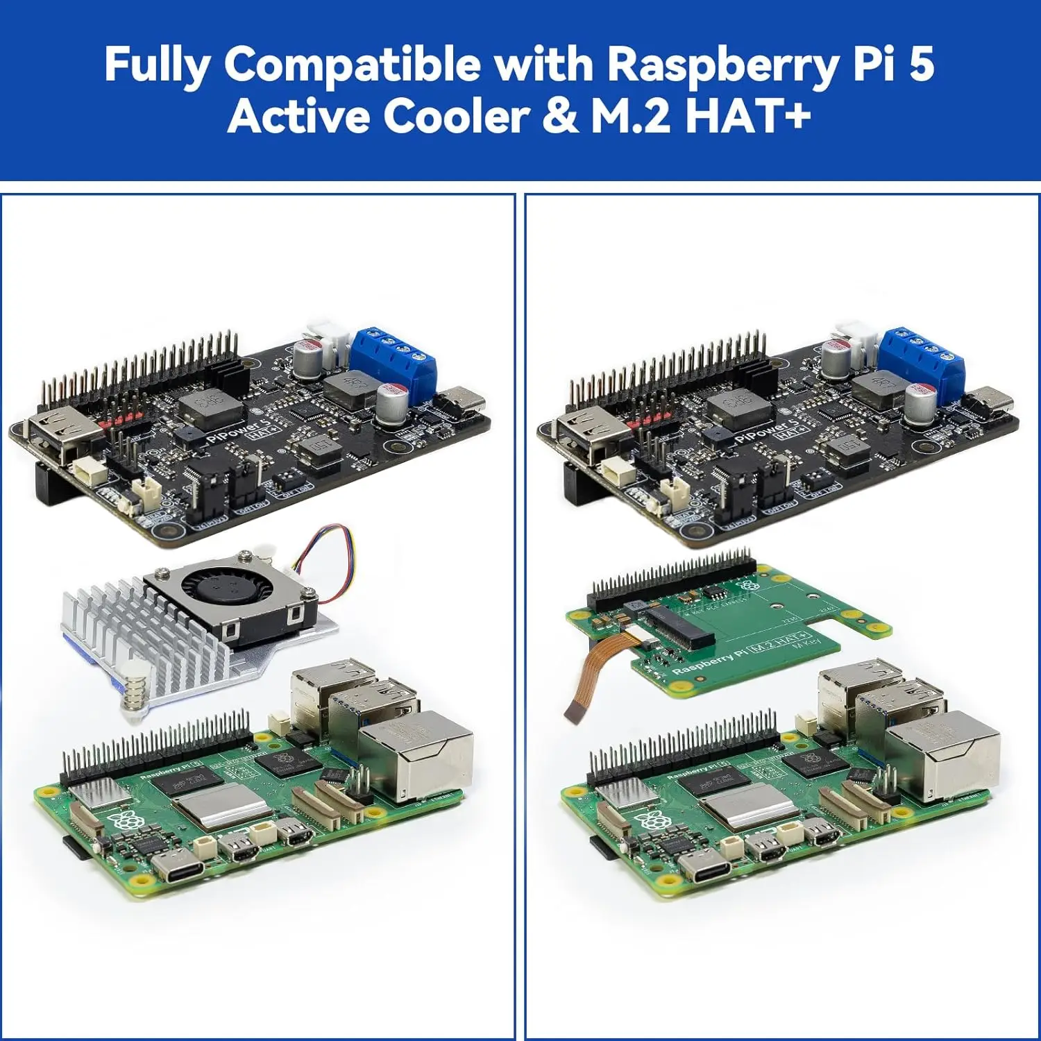 BoMaSPiPower 5 Raspberry Pi 5/ - Smart Home Nas บทวิจารณ์และราคา