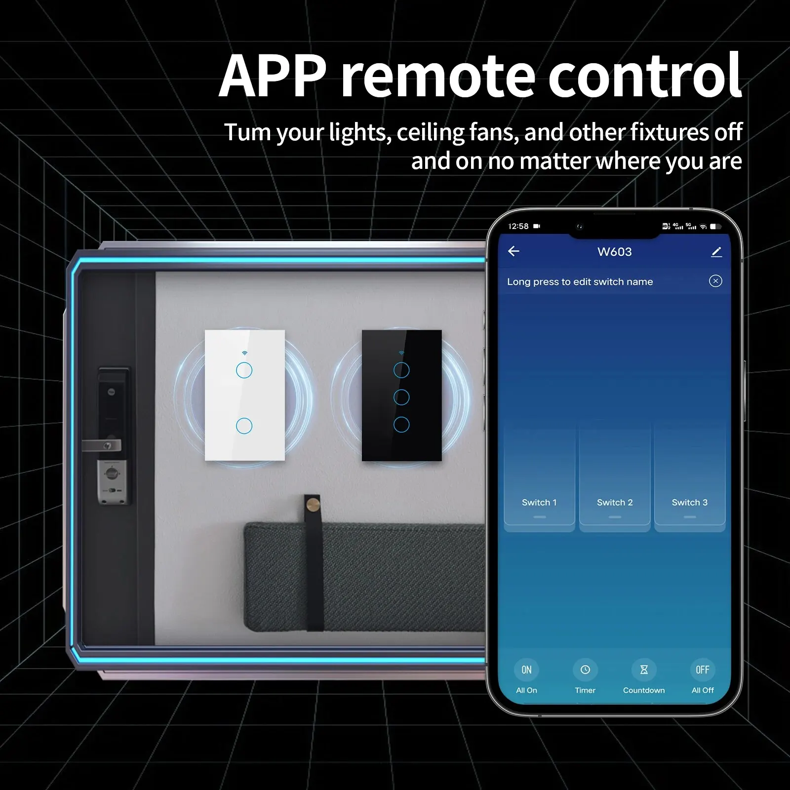 Tnce Tuya สวิตช์ไฟอัจฉริยะ wif - Smart Light Switch บทวิจารณ์และราคา