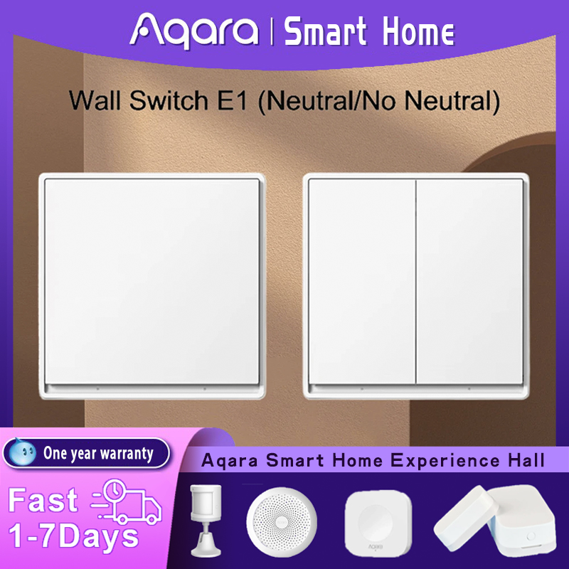 Original Aqaraสวิทช์ผนังE1 รุ่ - Smart Home Group บทวิจารณ์และราคา