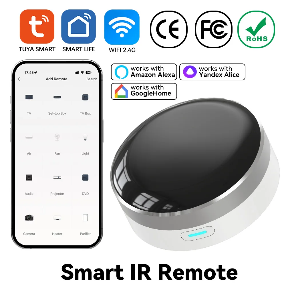 YFK รีโมทคอนโทรลอินฟราเรดอัจฉร - Smart Home Registration บทวิจารณ์และราคา
