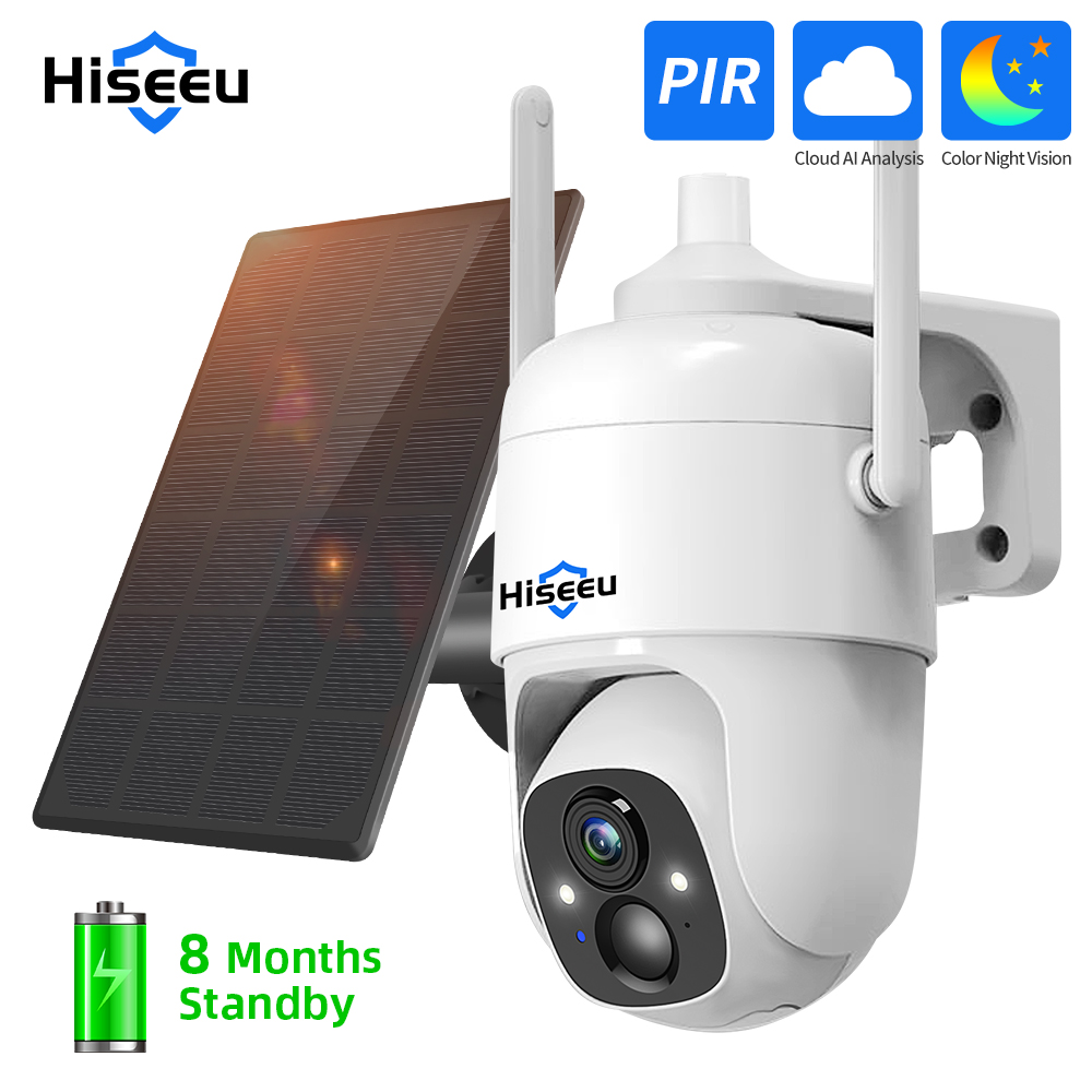 Hiseeu 3MP Cloud AI WiFi Video - Smart Home Outdoor Camera บทวิจารณ์และราคา
