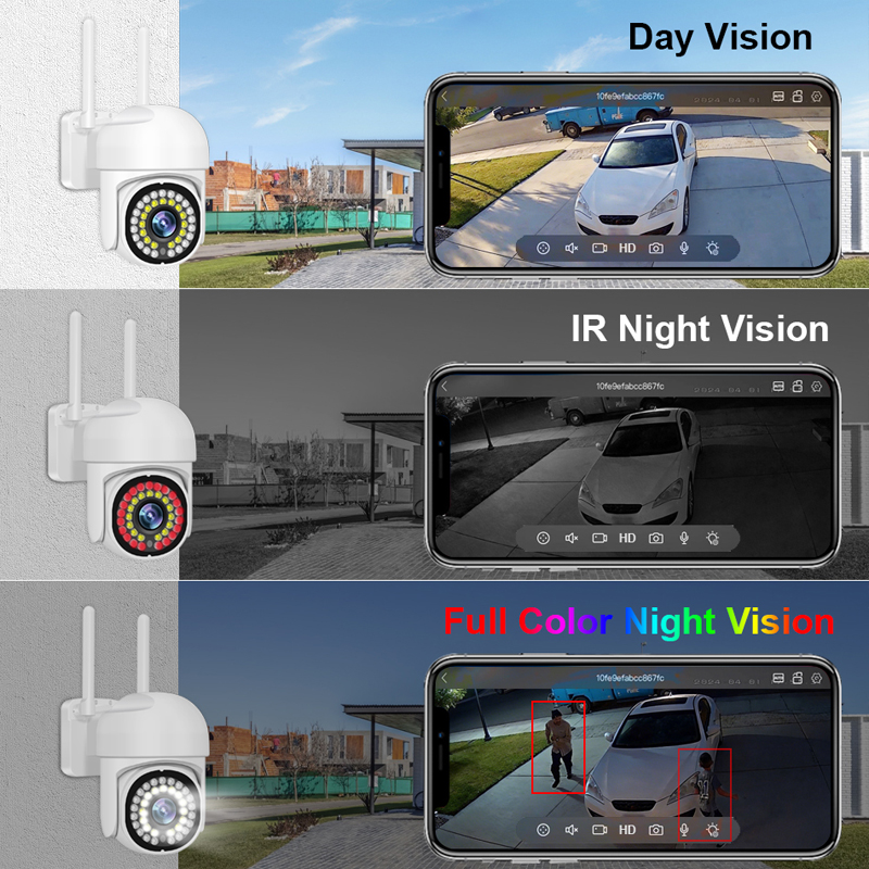 สมาร์ 3MP กล้องวงจรปิดไร้สายระ - Smart Home Outdoor Camera บทวิจารณ์และราคา