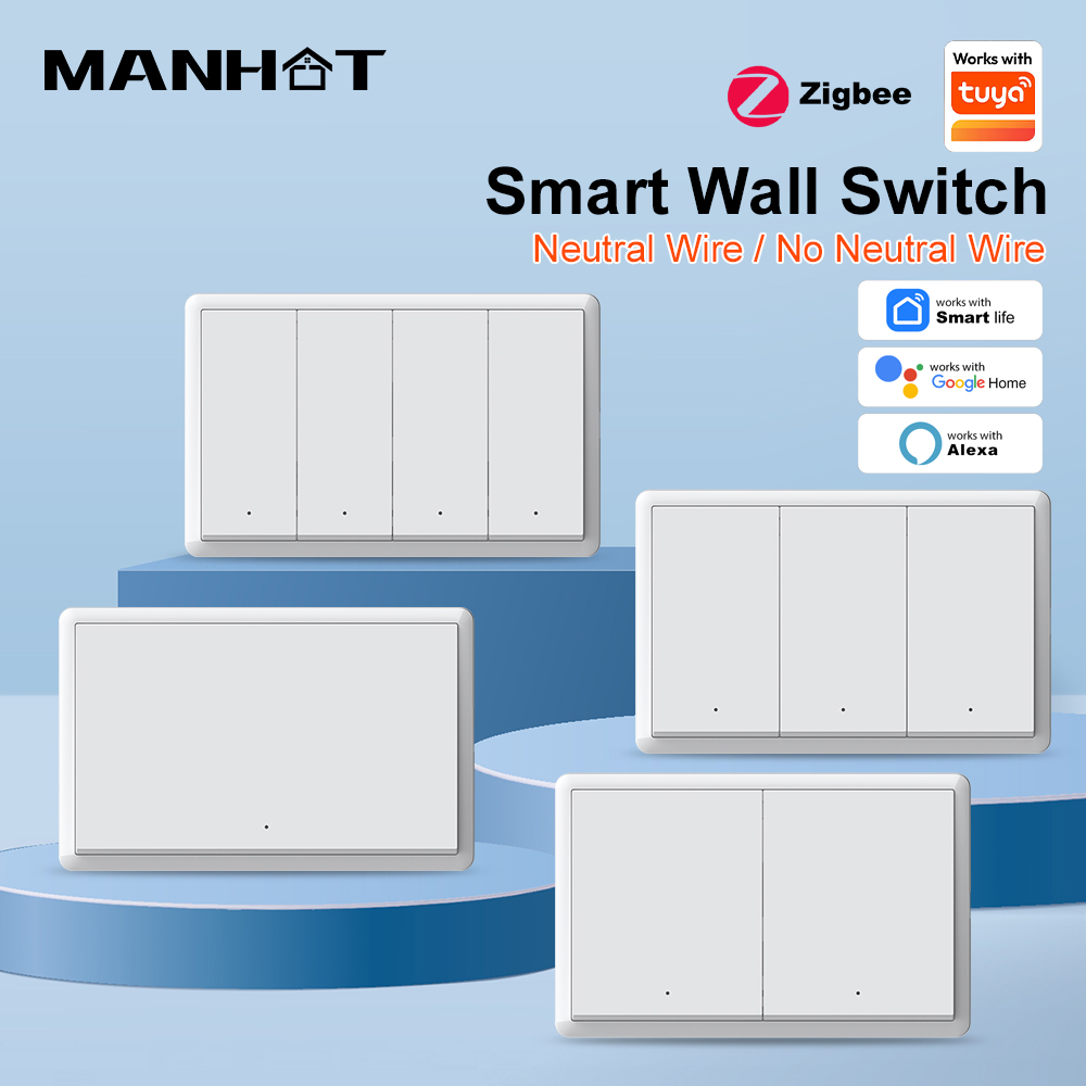 MANHOT ZigBee3.0 สวิตช์อัจฉริย - Smart Light Switch บทวิจารณ์และราคา