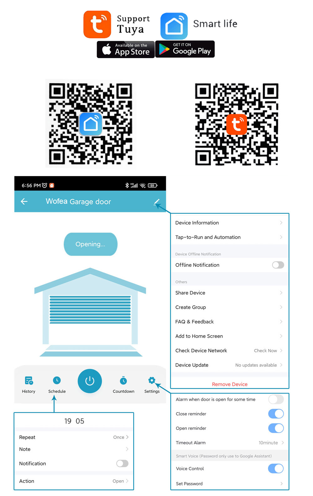 Wofea Tuya Smart WIFI 2.4G ตัว - Smart Home Registration บทวิจารณ์และราคา